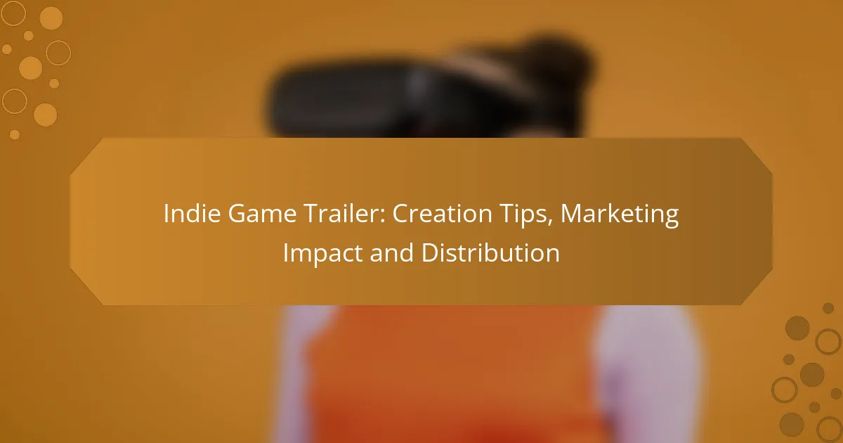 Indie Game Trailer: Creation Tips, Marketing Impact and Distribution